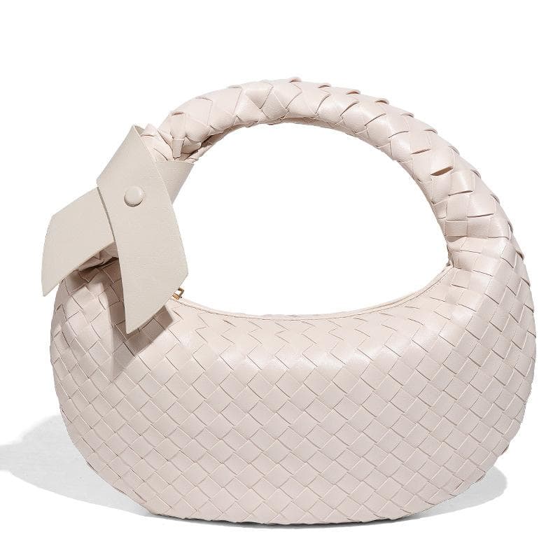 Trendy Hand-woven Bags, Fashionable and Casual Retro Dumpling Bags, Commuter Commuter Bags, Portable Women's Bags, Single-shoulder Bags