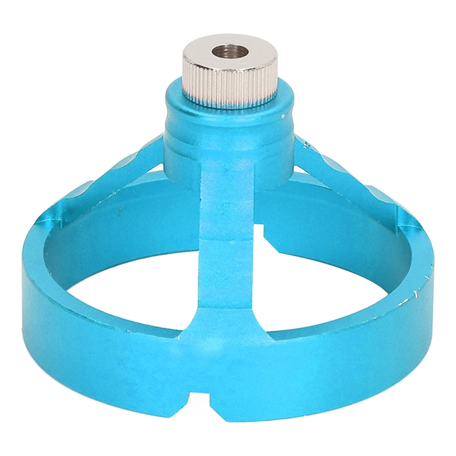 3 in 1 Vertical Hole Punch Locator with 6 Drill Bushings Woodworking Drill Bit Guide Jig Fixture