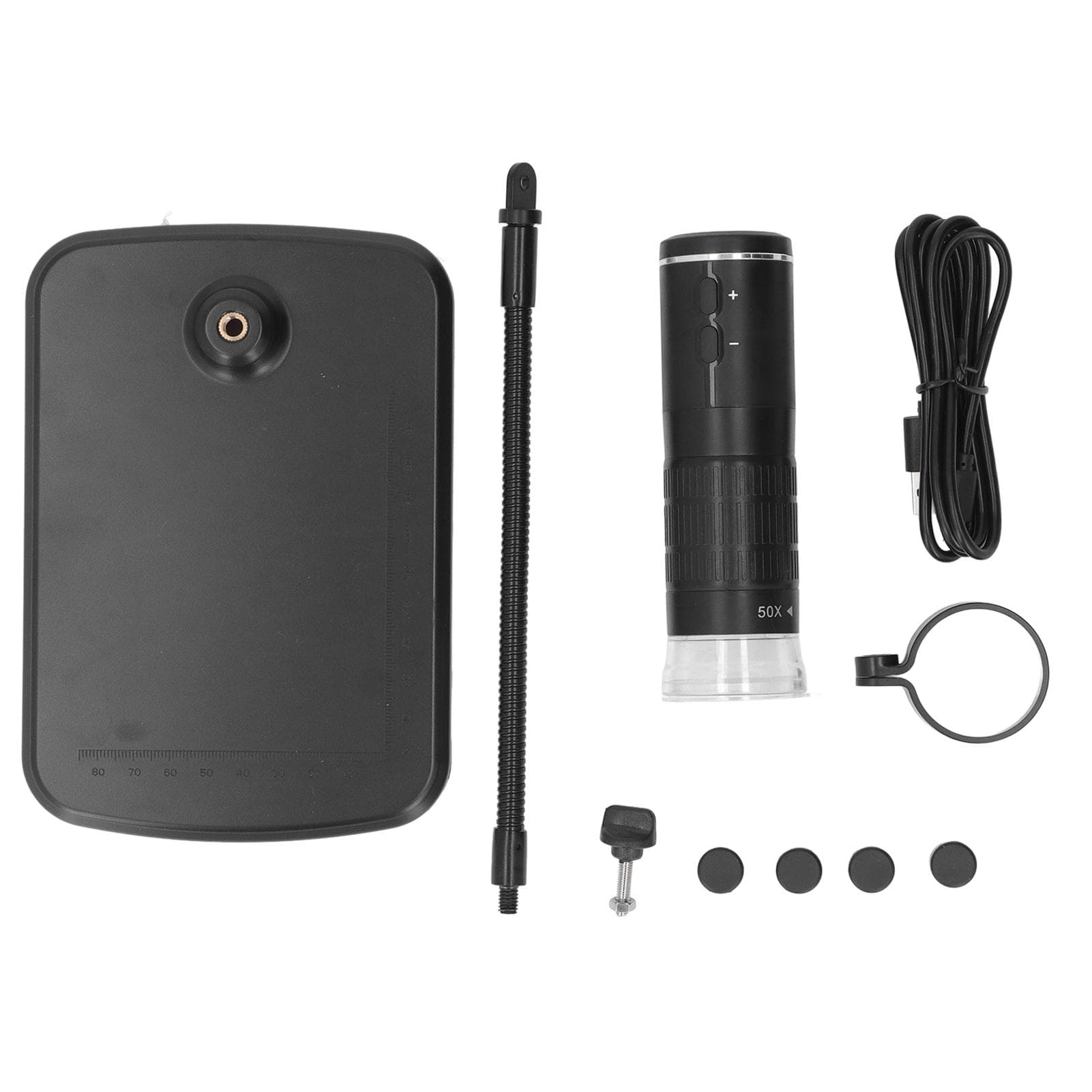 Wireless Digital Microscope 50 to 1000X Portable 2MP with Flexible Stand for Phone PC