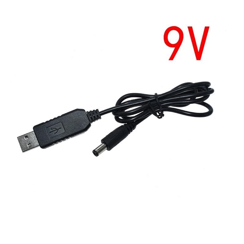 Game Component USB To DC USB Power Boost Line DC 5V To DC 12V Step UP Module USB Converter Adapter Cable 2.1x5.5mm Plug 9V