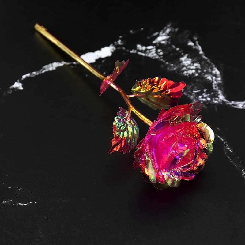 24k Gold Foil Rose - Creative Birthday or Valentine's Gift for Her