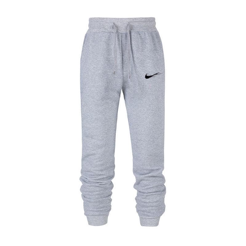 Men's Autumn and Winter Casual Pants Sports Pants Men's Pants Jogging Pants Hip Hop Street Pants S silver