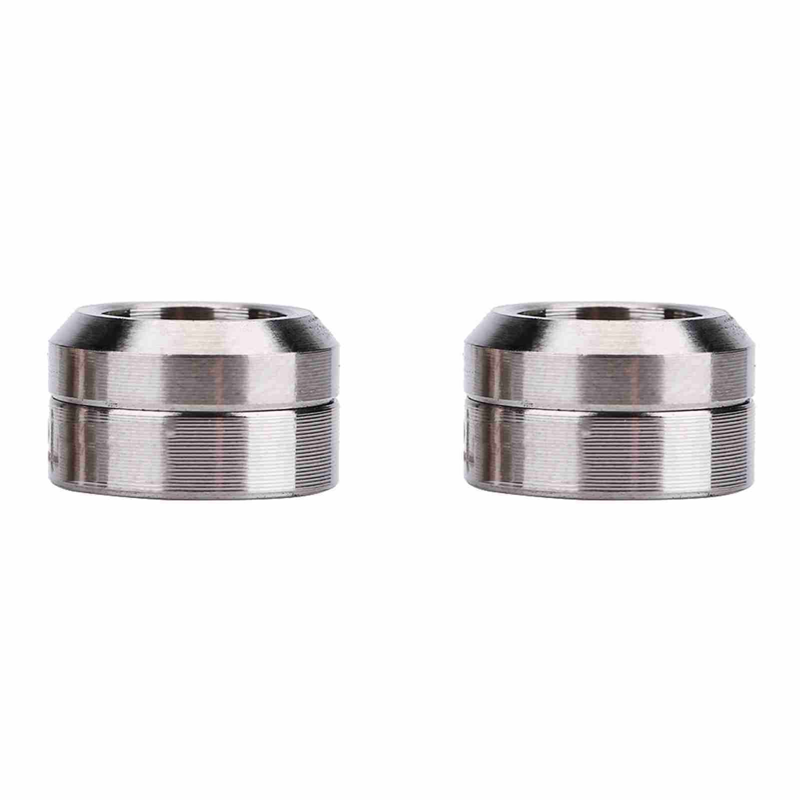 4Pcs/Lot TC4 Titanium Brake Caliper Fixed Bolts Gasket Spacer For Mountain Bike (Titanium)