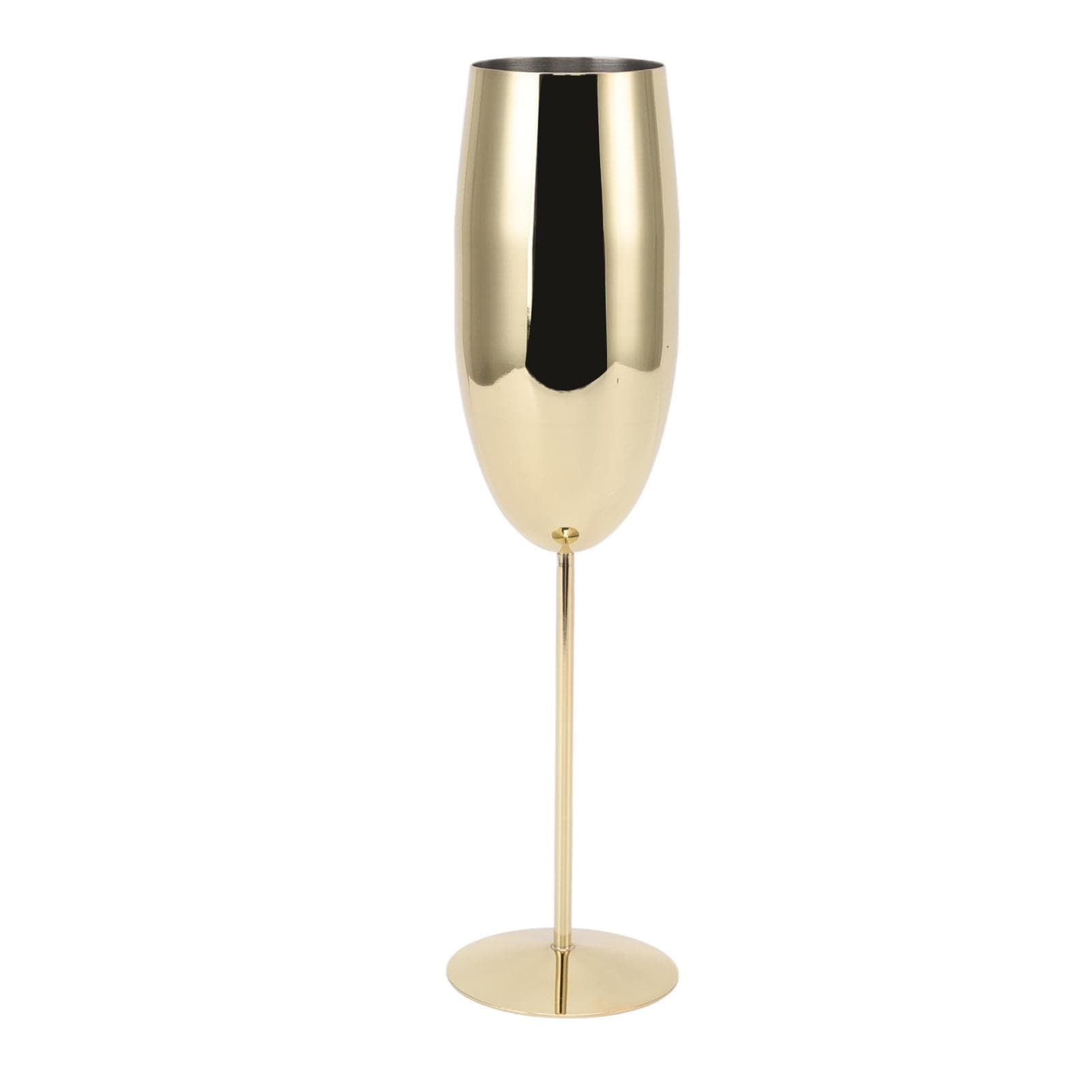 Metal Wine Goblet Stainless Steel Elegant High Hardness Widely Used Metal Wine Glass for Party L(for 6.5-9kg)