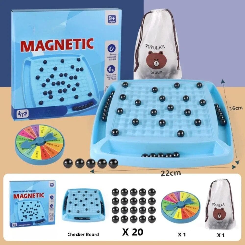 Magnetic Chess Game Interactive Chess Board Party Games Battle Chess Set Family Gathering Gift Toy for Kids