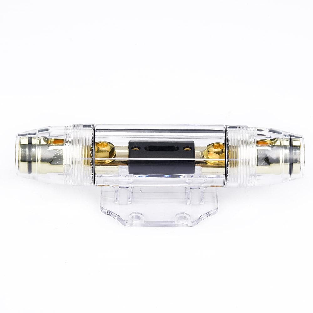 1 In 1 Out Fuse Distribution Block 100A Car Audio Amplifier Fuse Holder 0Ga4Ga