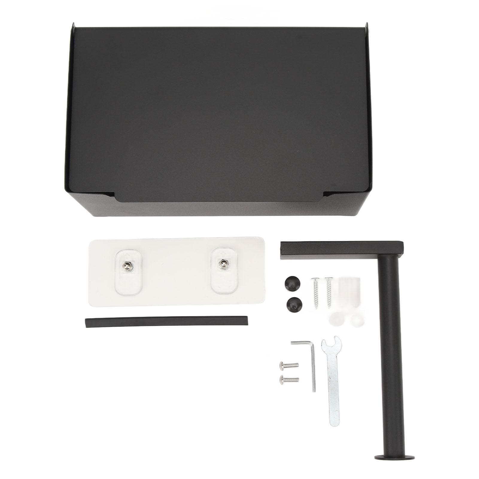 Wall Mount Toilet Wipes Dispenser Space Saving Punch Free Stainless Steel Rustproof Toilet Paper