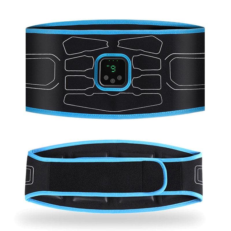 EMS Electric Abdominal Slimming Belt Abdominal Muscle Stimulator Body Shaping Massager Fitness Weight Loss Fat Burner Unisex 1pcs
