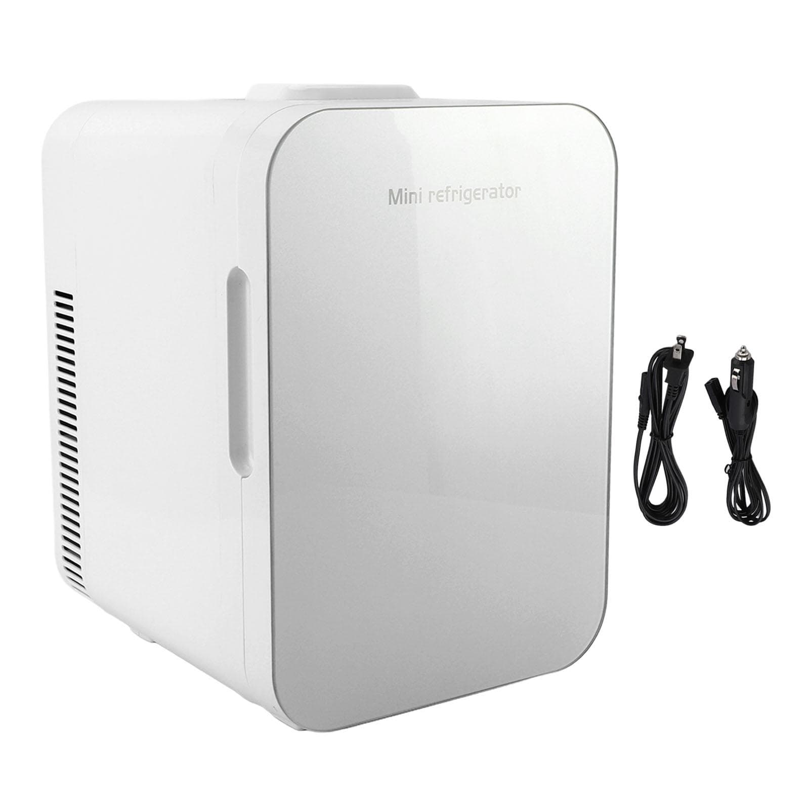 Mini Dorm Car Fridge 10L Heating Dual Use Dormitory Compact Freezer for Home Living Room US Plug L