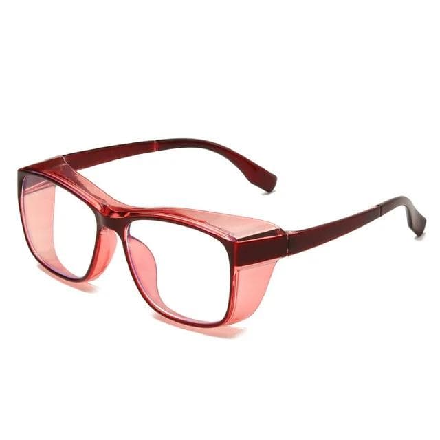 Windproof Goggles Anti Dust Anti Pollen Allergy Blue Light Blocking Reading Glasses Eye Protection with Side Shield