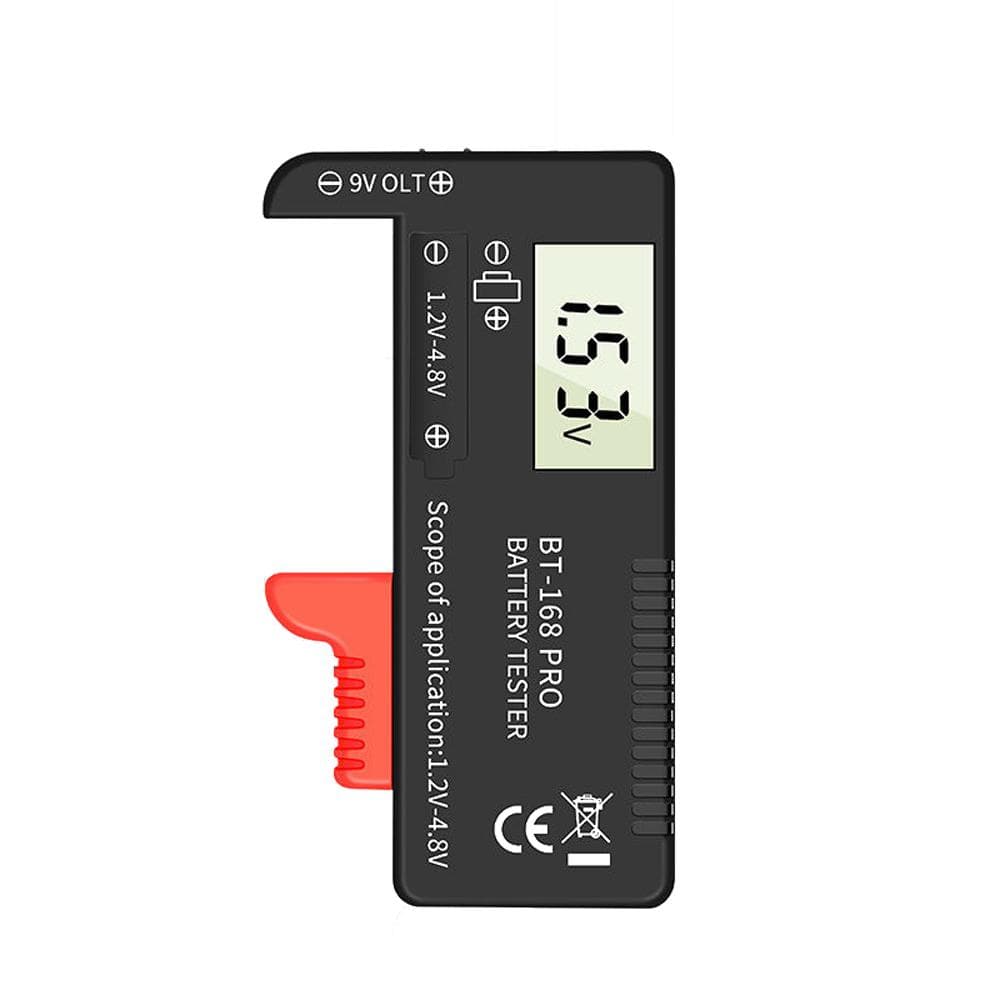 168 PRO Digital Display Universal Battery Tester Portable Battery Capacity Indicator Practical
