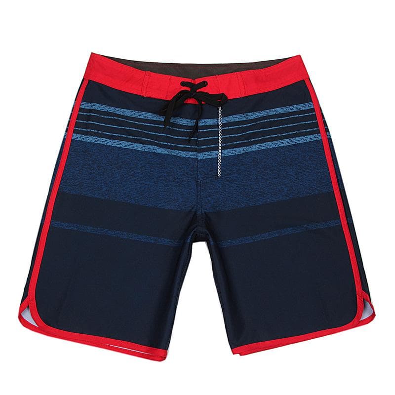 Men's Quick-Dry Elastic Beach Surf Shorts - Muscle Fit for Bodybuilding & Competition 30