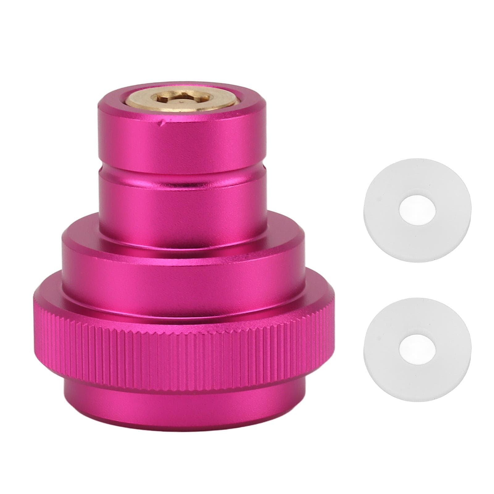 CO2 Quick Adapter Upgraded for Soda Water Bubbler Soda Maker Valve Refill Accessories for Quick purple