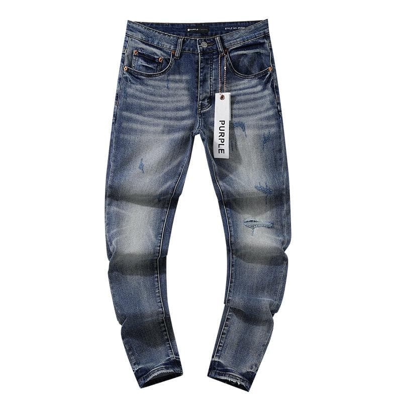 RogueWave Blue Ripped Jeans High Street Casual Pants 38