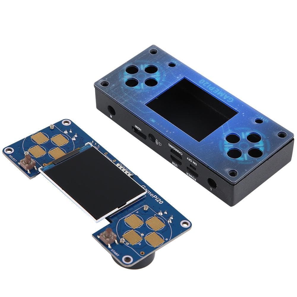 2-inch IPS Display 320x240 Game Console with Motherboard for Raspberry Pi ZeroZero WZero WH