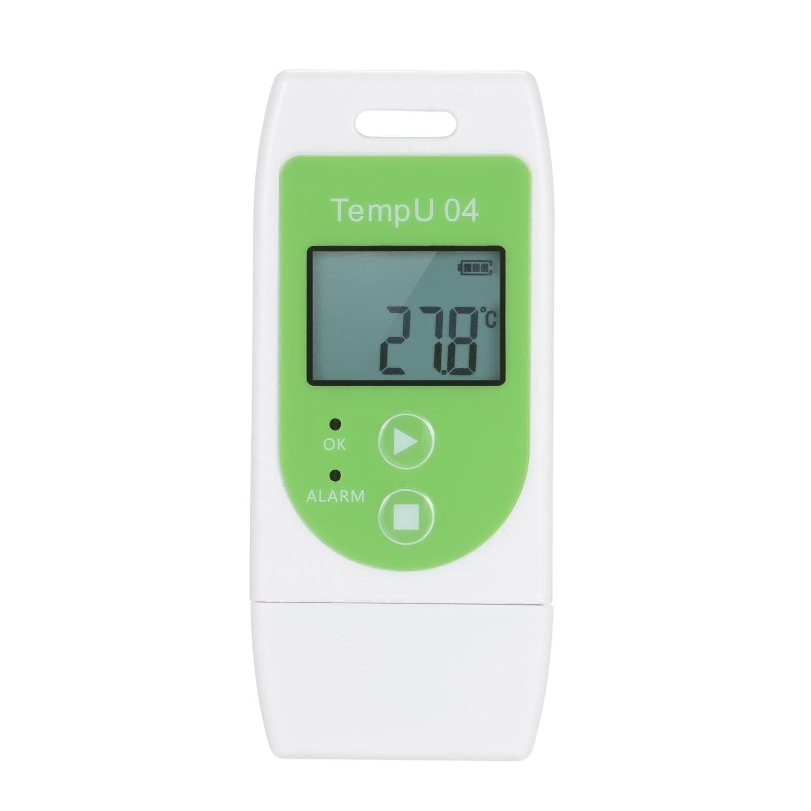 KKmoon Data Logger Multi-use USB Temperature Datalogger Reusable TEMP Recorder with 32,000 Record green