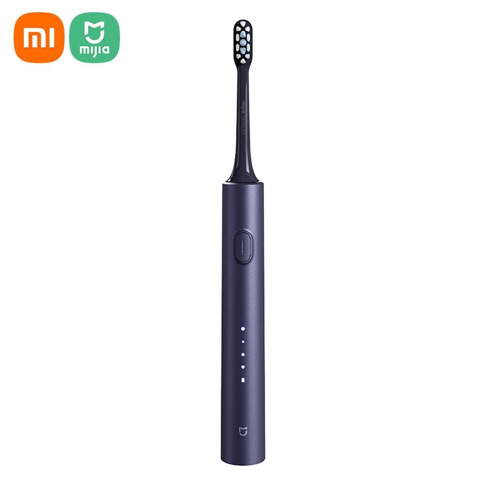 Xiaomi Mijia Sonic Electric Toothbrush T302 IPX8 Waterproof Wireless Charging 4 Brush Head Sonic blue