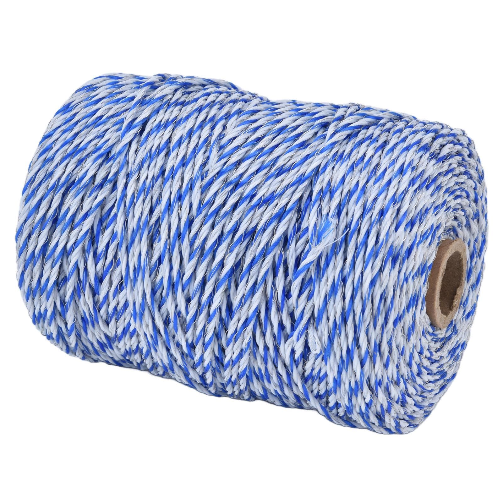 3mm 200 Meters Electric Fence Polywire Portable Electric Fence Rope Conductive Rope for Livestock