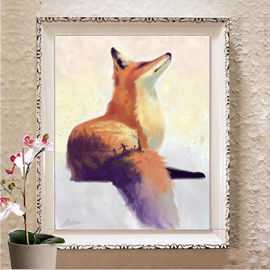 5D Diamond Painting Full Display Diamond Embroidery Full Square Cross Stitch Rhinestones Decoration Home Gift Full Square 20X30CM