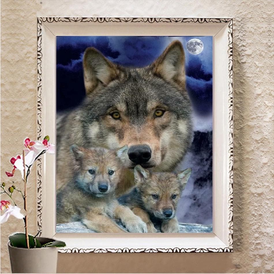 Diamond Painting Cross Stitch Kits Rhinestone Square Drill Diamonds Embroidery Home Decor Full Square 20X30CM