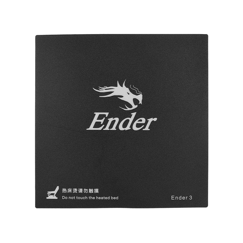 Creality 3D Printer Build Surface Heat Bed Platform Sticker 235*235mm For Ender-3 black