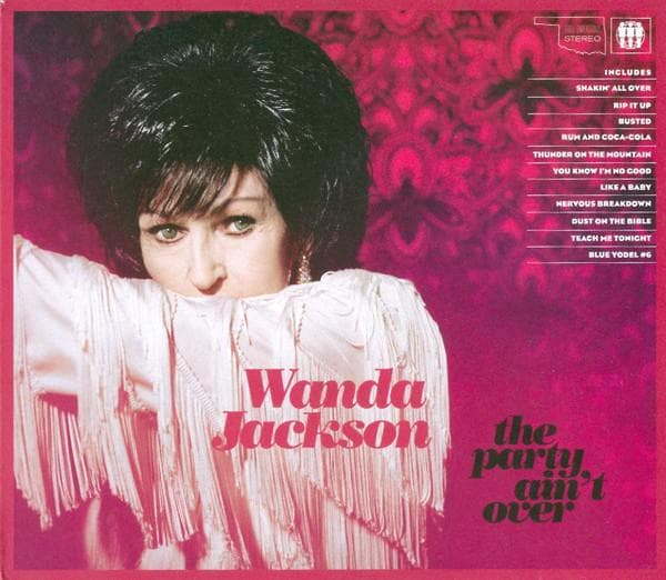 CD WANDA JACKSON Party Aint Over TMR031 THIRD MAN 2011 Japan Rock Used