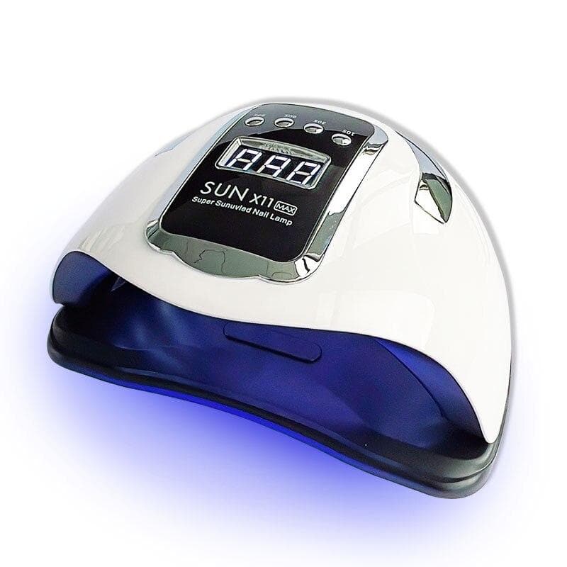 NEW SUN X11 Max UV LED Lamp Nail Dryer Smart Sensor Nail Lamp 66LEDS UV Lamp Gel Varnish Nail Strips LCD Display Professional Nail Lamp EU Plug white