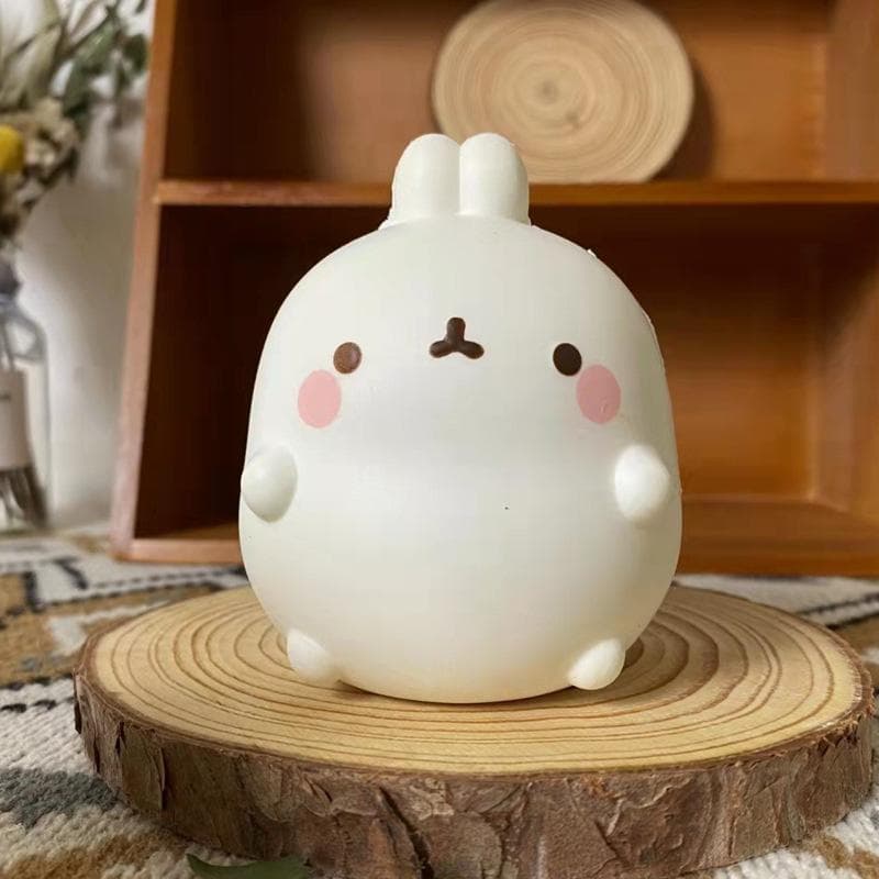 NEW Adult Kids Cute Chick Rabbit Strawberry Jumbo Squishy Kawaii Animal Slow Rising Stress Ball Fidget Toys Squeeze Food Toys