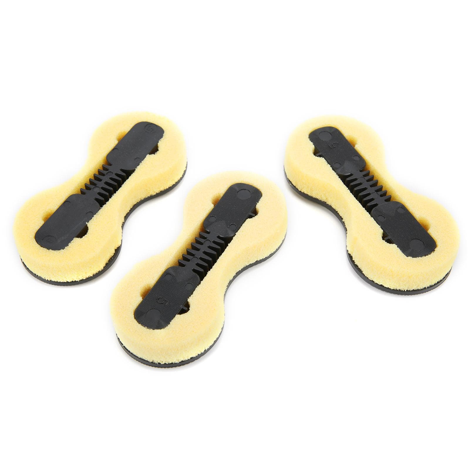 3Pcs Surfing Board Fins Box Set 8 Shaped Fins Surfing Plugs with Fin Key and Screws5 Degree