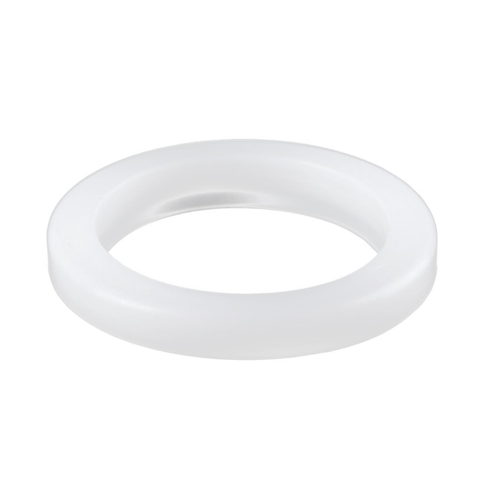 54MM Reusable Silicone Seals Food Grade Sealing Ring Gasket Ring for Leak Proof Compatible with 1 transparent