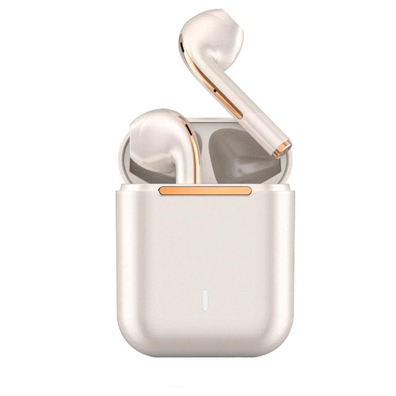 J18 Wireless Bluetooth Headphones In Ear Stereo Earphone Handsfree Sport Earphones Gaming Music Earbuds For Android IOS rose gold