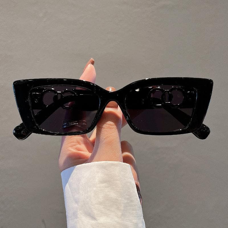 Luxury Designer Cat Eye Sunglasses Women Men Fashion Vintage Punk Shades UV400 Protection Trendy