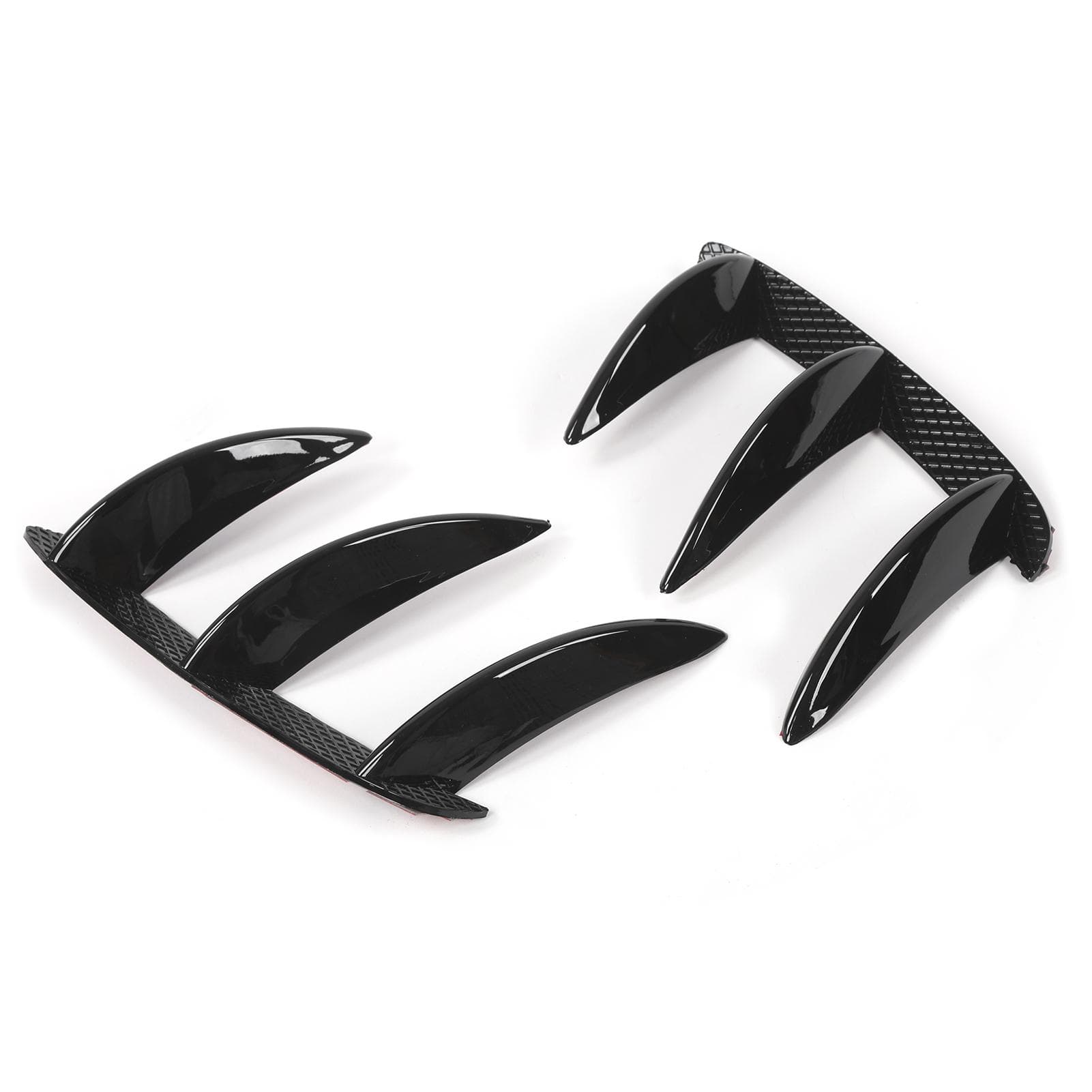 2pcs Rear Bumper Canard Splitter Vent Fin Replacement for MercedesBenz W176 AMG Line 20132018