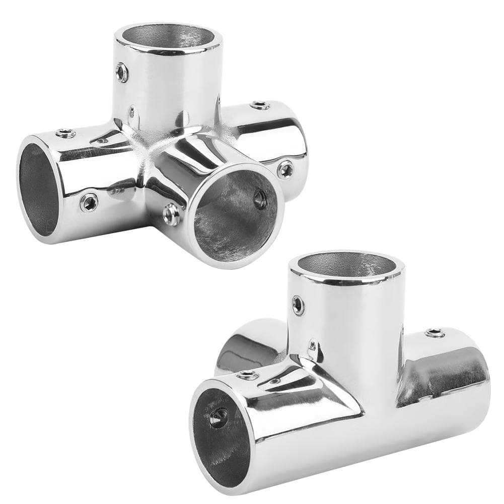 25mm Hand Rail Fitting 316 stainless steel 4Way Round Base Hardware Accessories