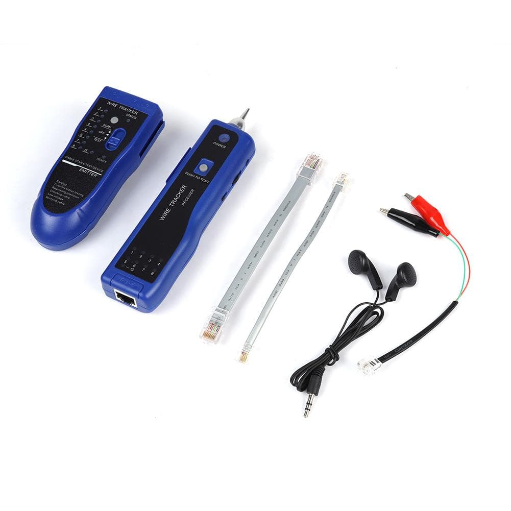 Handheld Rapid LAN Network Cable Tester Line Finder Wire Tracker Tool #1(blue)