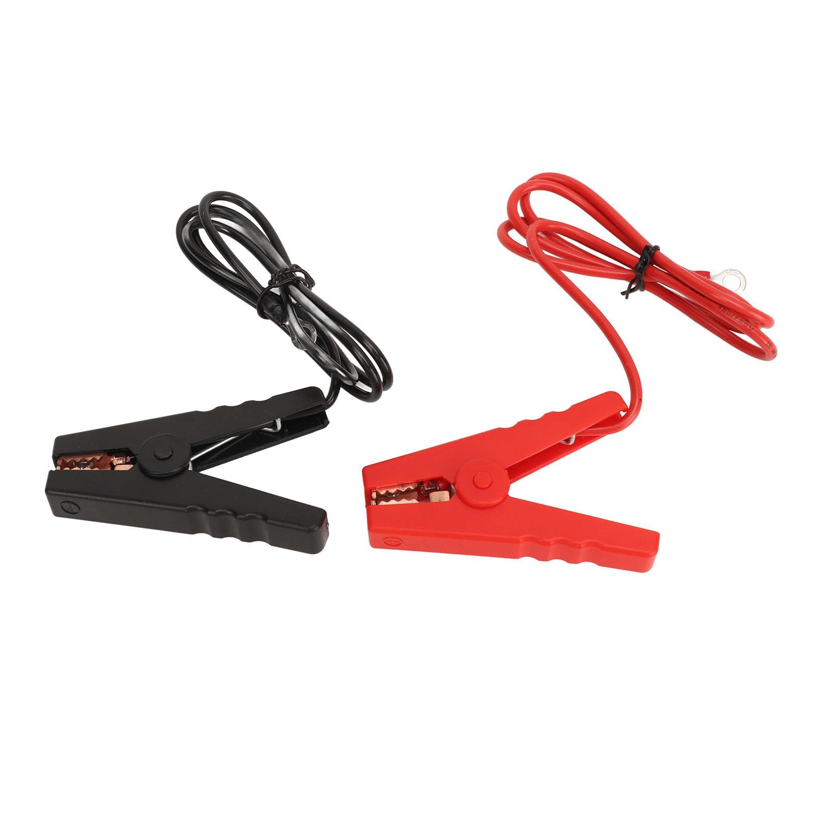 Battery Cable with Clip Eyelet Terminal Wire Copper Core ABS Wrapped Battery Clamps Extension Cord