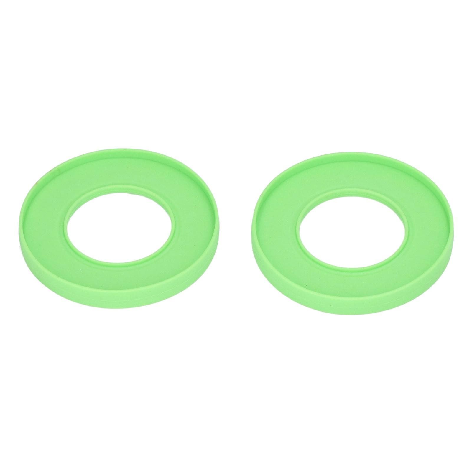 2PCS Silicone Bracelets Household Waterproof Symmetrical Suction Cup Fixation Flexible Comfortable green