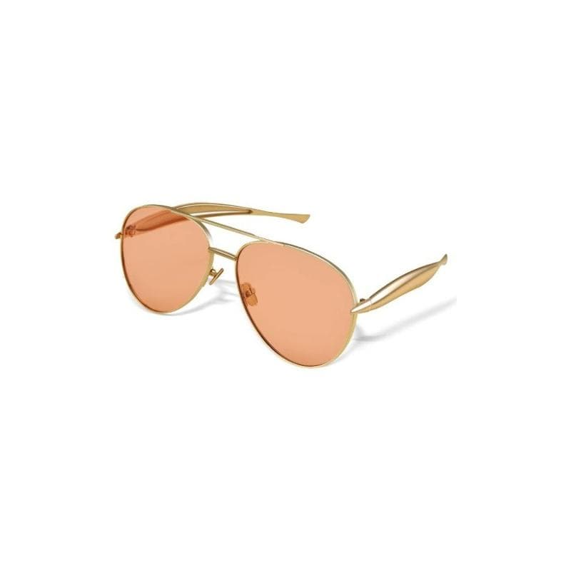 Extra Large Gold Sunglasses for Men Women Retro Metal Frame 70s Pilot Glasses Vintage Style
