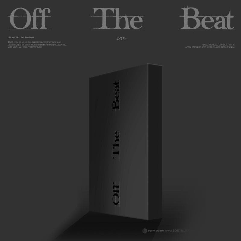 I.M (MONSTA X) - EP 3rd Off The Beat (Photobook) OFF VER(BLACK)