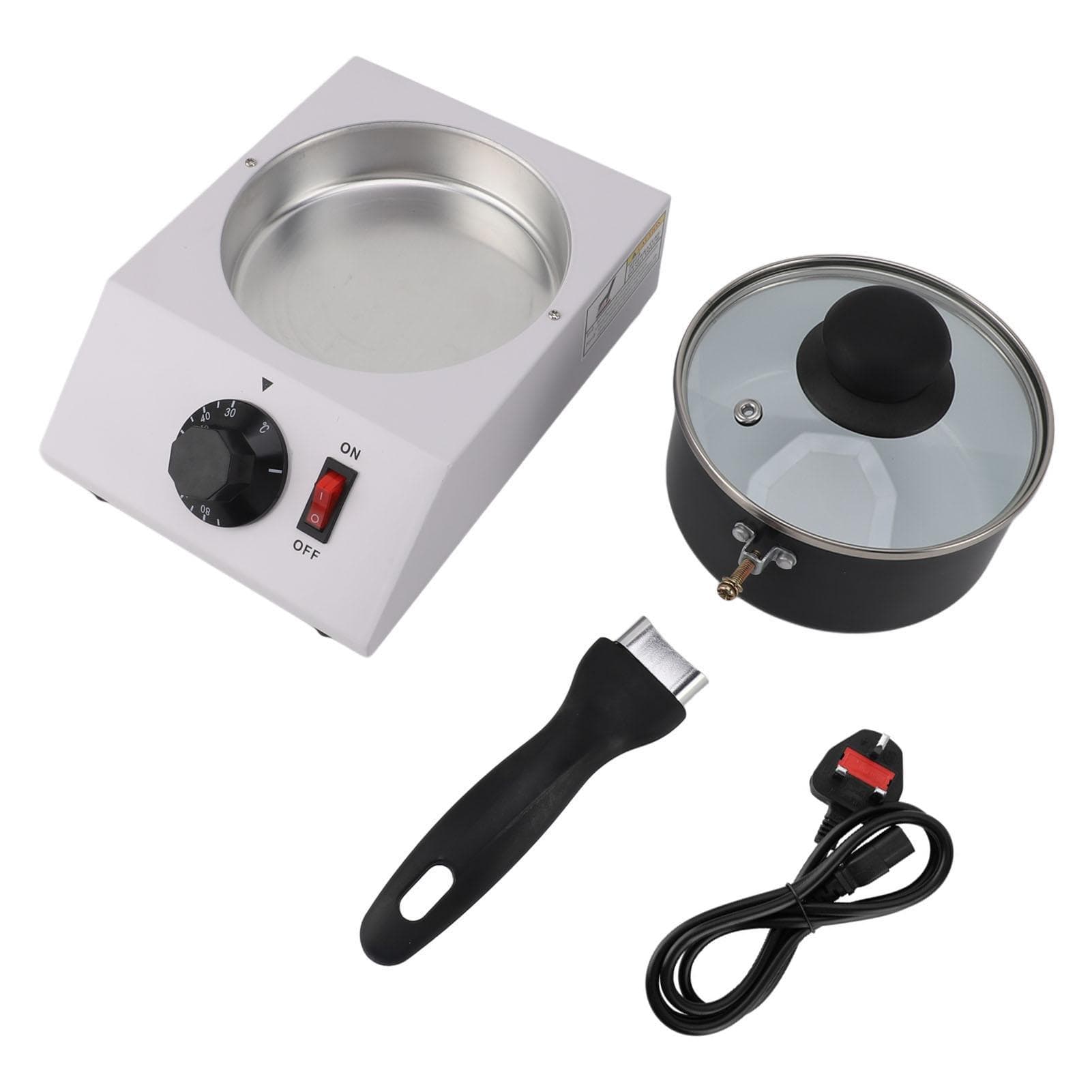 Chocolate Melting Machine Single Pot 30?85 celsius Manual Control 1kg Anti Stick Aluminum Chocolate Melter L