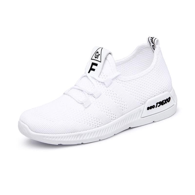Women's Shoes New Casual Shoes Fashion Trend Running Shoes Lightweight Foreign Trade Fly Knitting Sports Shoes Women 41