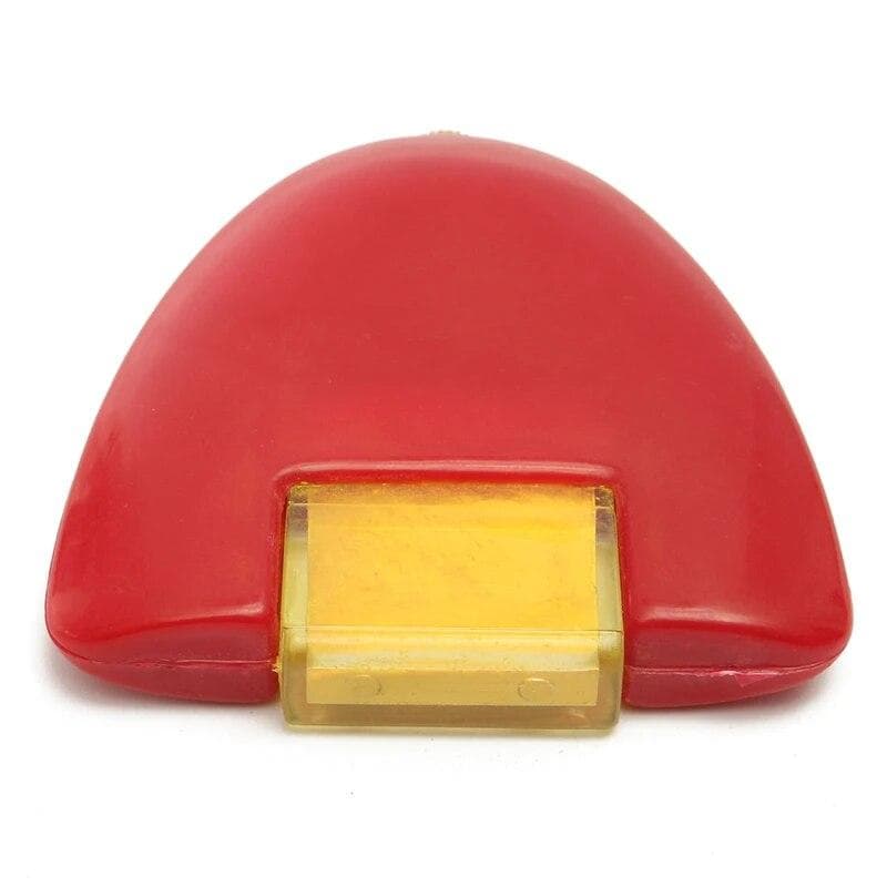 1Pcs DIY Sewing Tool Triangular Chalk Wheel Tailor's Chalk Sewing Clothes Markers Accessory Red White Blue Yellow yellow
