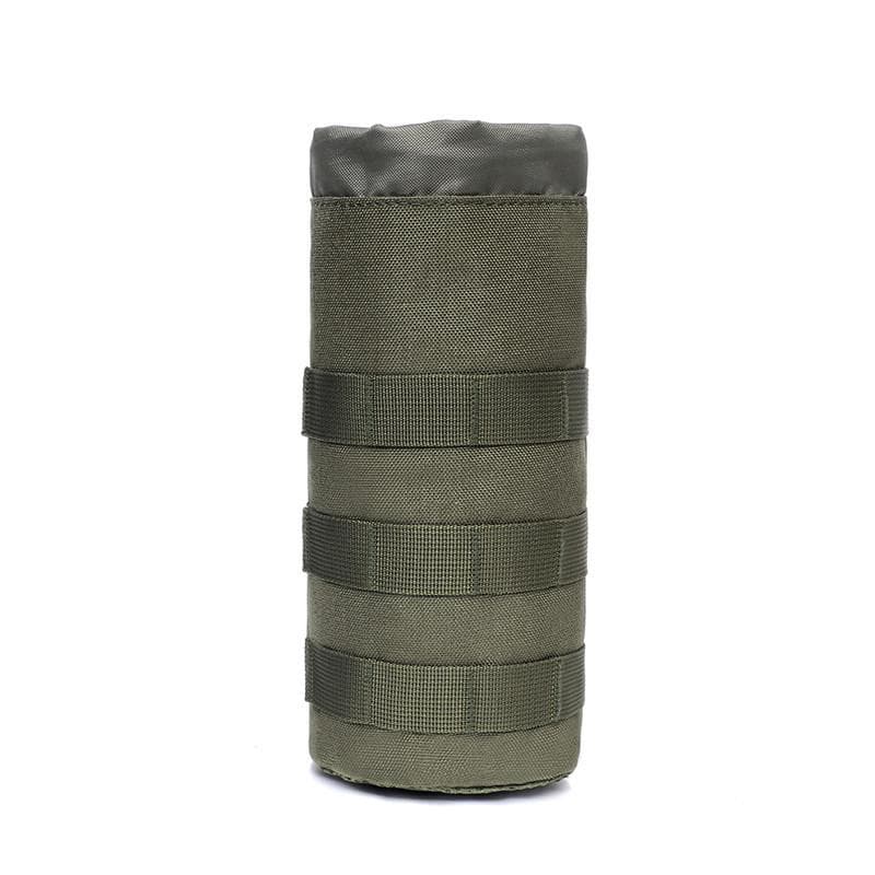Water Bottle Bag Pouch Holder Outdoor Travel Camping Hiking Cycling Fishing Hunting Water Bottle Kettle Carrier green
