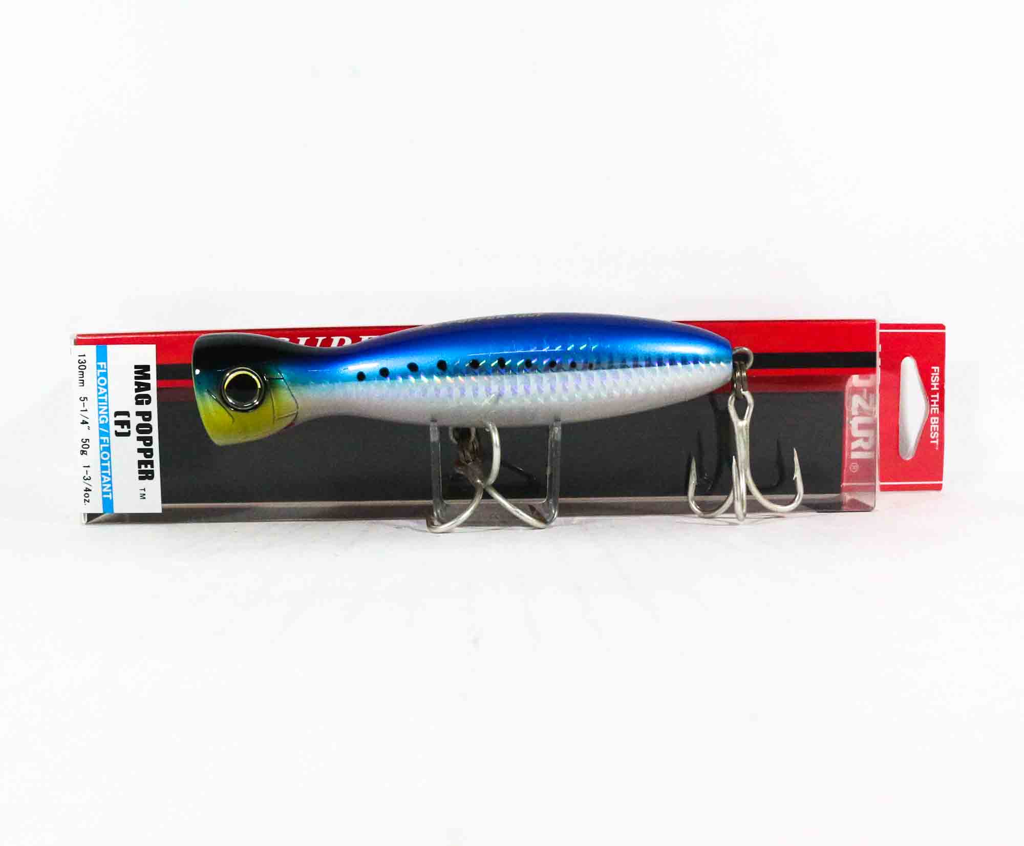 Yo Zuri Mag Popper 130F Floating Lure R1370-HIW (4964)