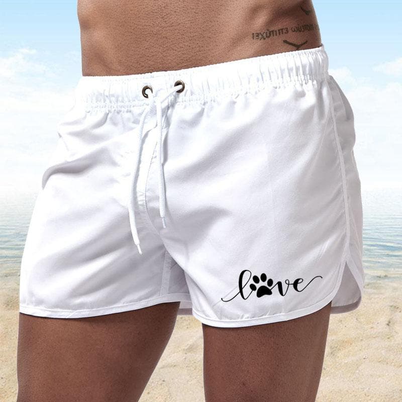 Mens Swimwear Brief Quick Dry Beach Shorts Sexy Swimsuit Summer Swimming Trunks For Bathing Casual Pants Sunga Surf Volleybal XL(175-180) 73-85KG