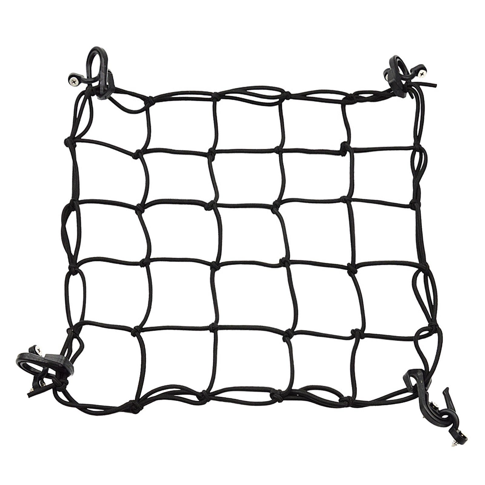 Kayak Deck Cargo Net with Hooks Pad Eye Board Bungee Net For Canoe Marine Boat Kayak Accessories 38x38cm