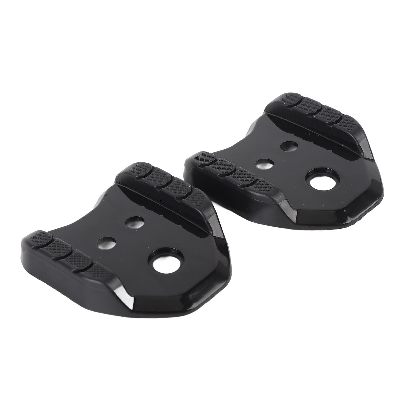 2PCS Cycle Cleats Set Nylon TPU Metal Cycle Shoe Pedal Cleats for SH40 Indoor Cycling Outdoor