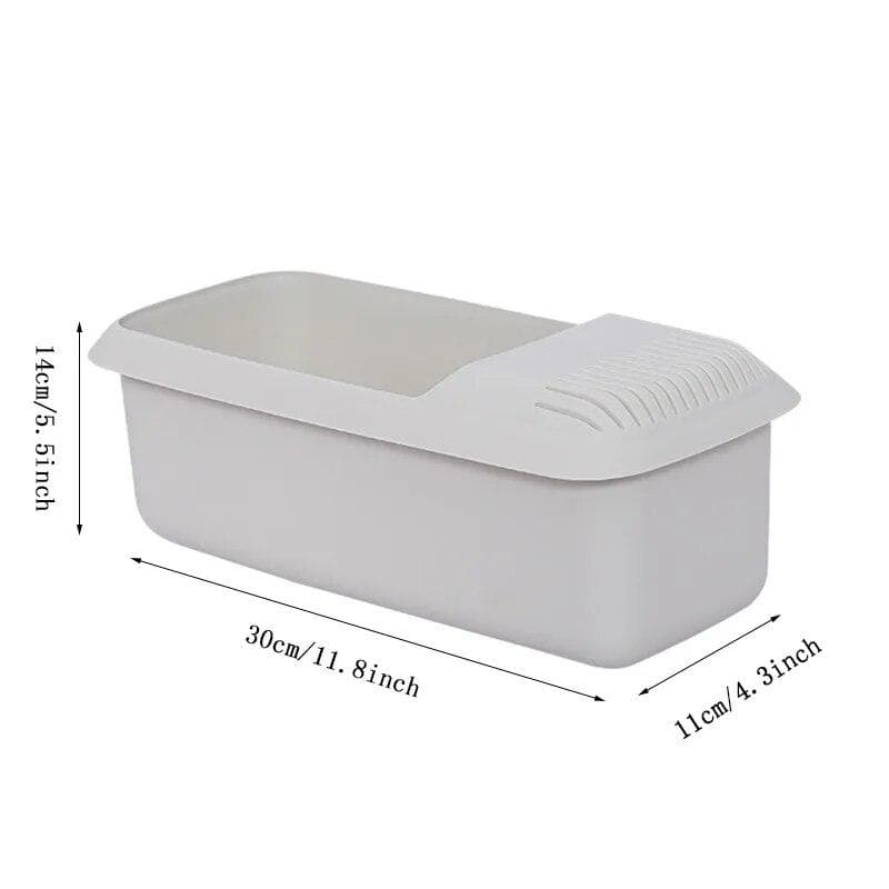 Noodles Pasta Cooker With Strainer Eco-Friendly Plastic Spaghetti Vegetable Steamer Dishwasher Kitchen Accessories