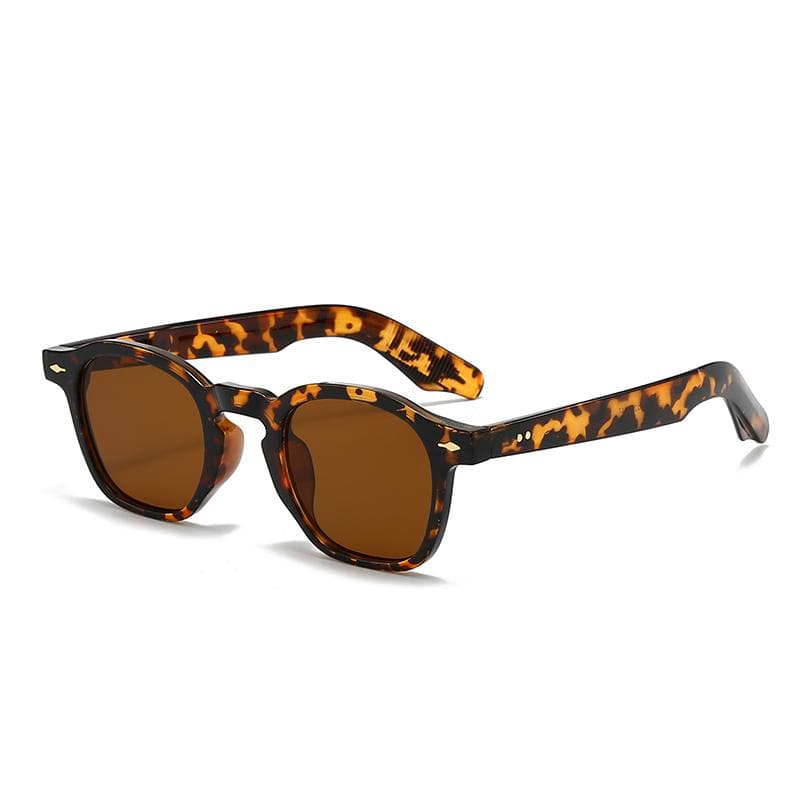 RUISIMO Retro Cat Eye Sunglasses UV400 Protection Vintage Small Round Frame Unisex Sun Glasses for Men Women