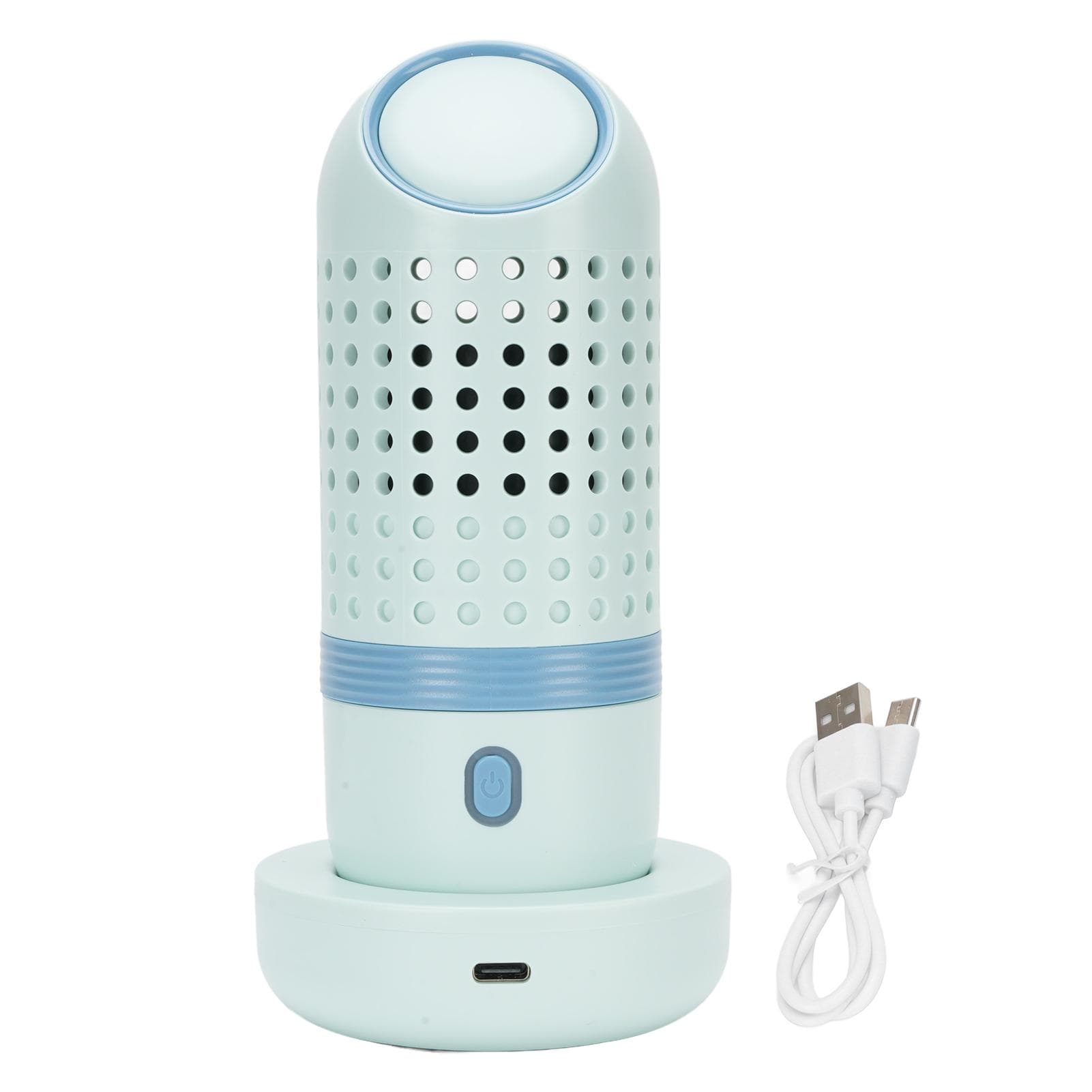 Fruit Vegetable Cleaning Machine IPX7 High Efficiency Food Purifier with Charging Base for blue